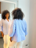 camisa ana paula azul 