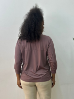 camisa fluity Estela rosa seco