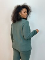 Casaco Erica boucle verde