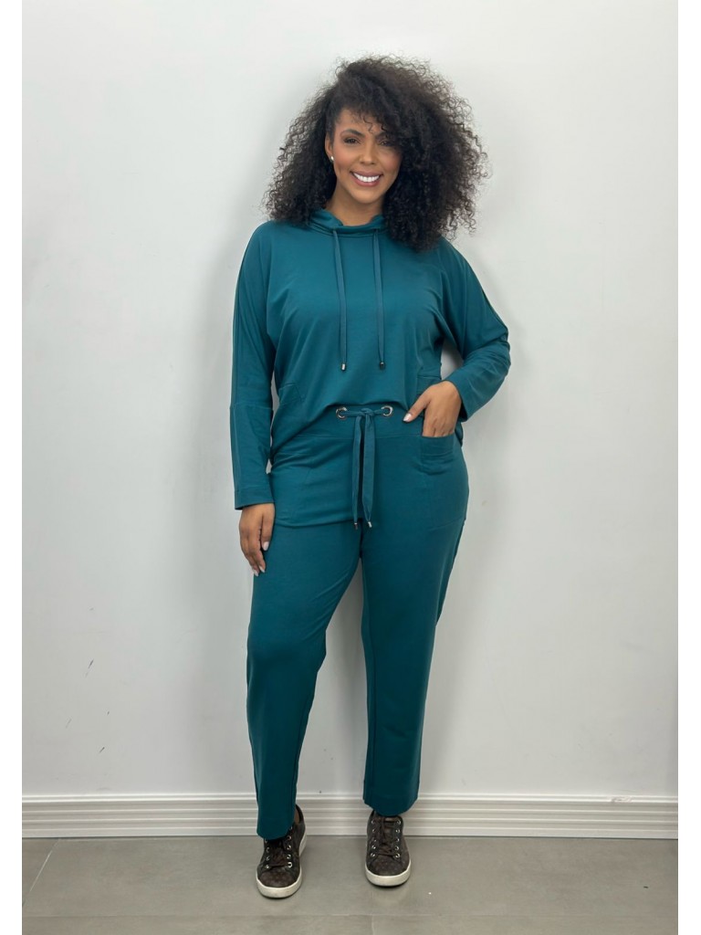 CONJUNTO lídia verde petróleo