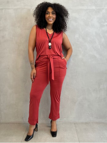 Conjunto eglaê FLUITY carmim