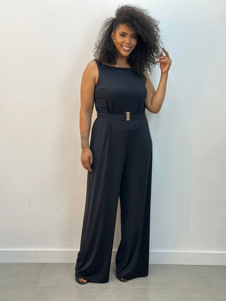 MACACÃO DENISE FLUITY PRETO