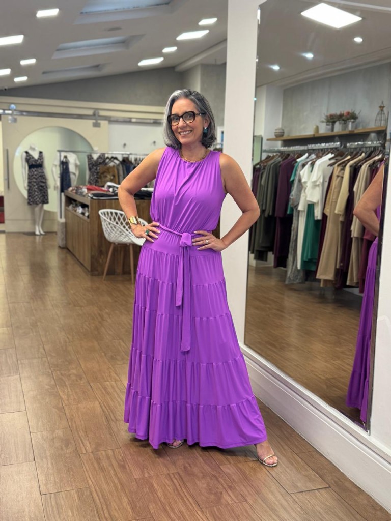 VESTIDO ANA FLUITY fúcsia