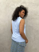 Regata Ju Paula fluity azul bebê