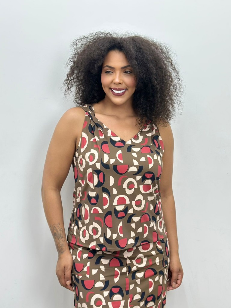 Regata bárbara Fluity estampada