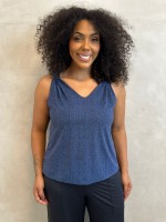 Regata bárbara Fluity azul jeans