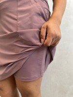 Shorts Saia Fluity Laura rosa antigo