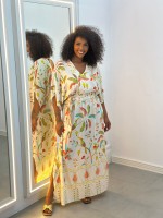 VESTIDO margareth longo viscose 