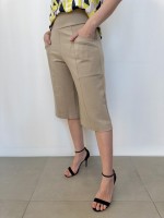 Bermuda Gina Malha Encorpada AREIA