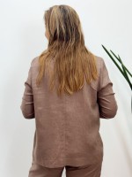 BLAZER LAIS em LINHO FENDI