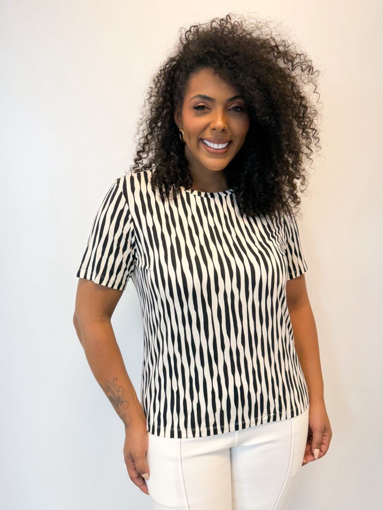 BLUSA ESTAMPADA