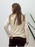 BLUSA CACHECOL areia