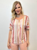 Blusa Marluce fluity e tule