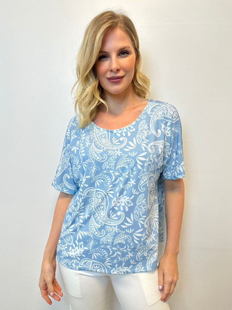 Blusa Marluce fluity e tule