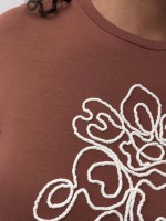 BLUSA BORDADA CORDA