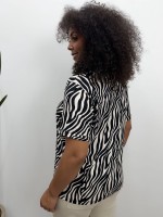 BLUSA MODAL ANIMAL PRINT