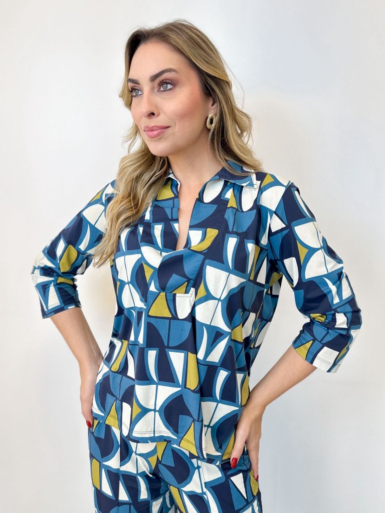 BLUSA LOLA fluity estampada