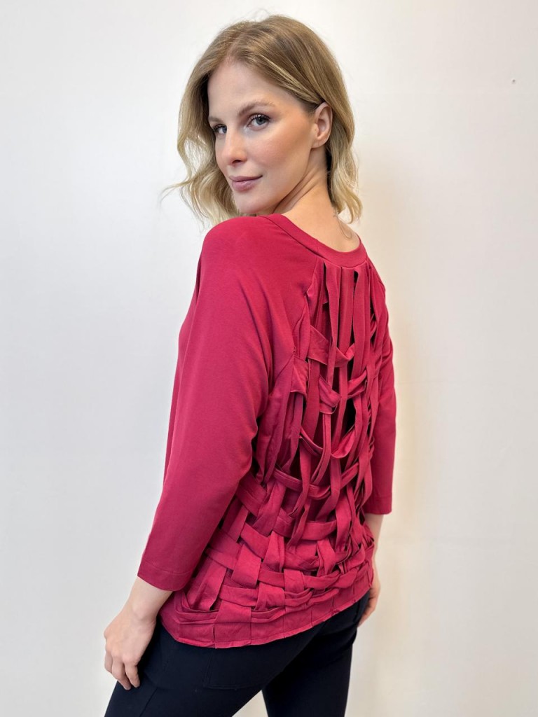 BLUSA fátima cereja