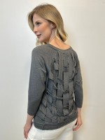 BLUSA fátima cinza