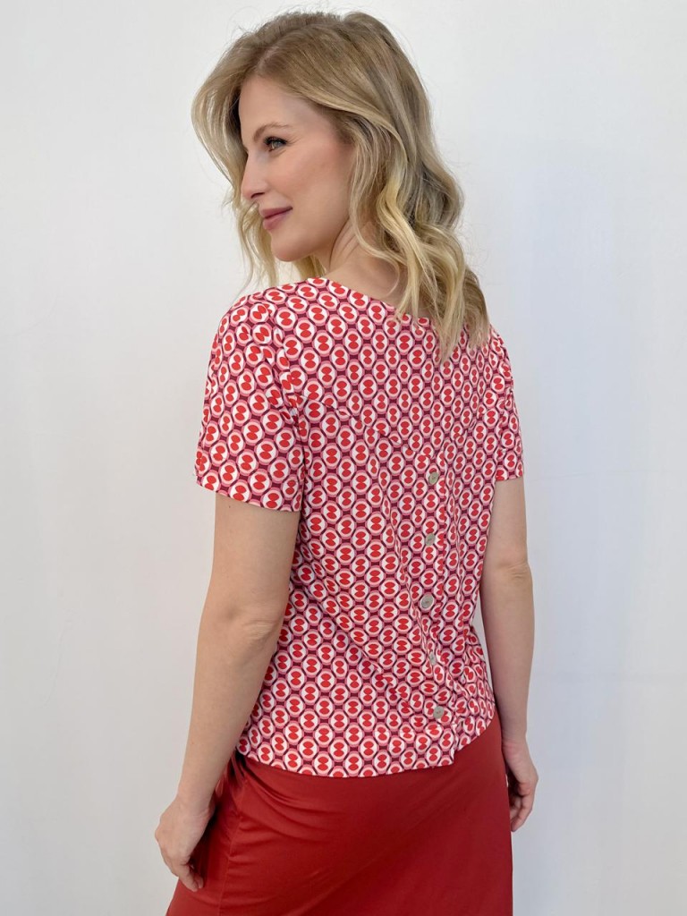 BLUSA JUSSARA fluity estampada