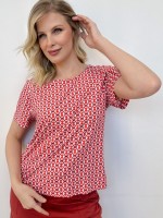 BLUSA JUSSARA fluity estampada