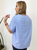 blusa Laise azul