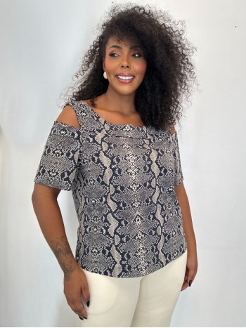BLUSA lina fluity estampada
