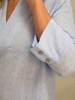 camisa maísa laise azul