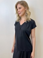 Blusa Carla Fluity PRETA
