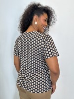 BLUSA ana maria estampada
