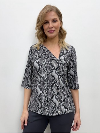 BLUSA bete fluity animal print