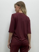 BLUSA bete fluity marsala