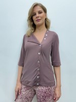 BLUSA bete fluity rosa antigo