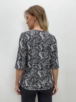 BLUSA bete fluity animal print