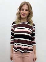 BLUSA ESTRELA LISTRADA