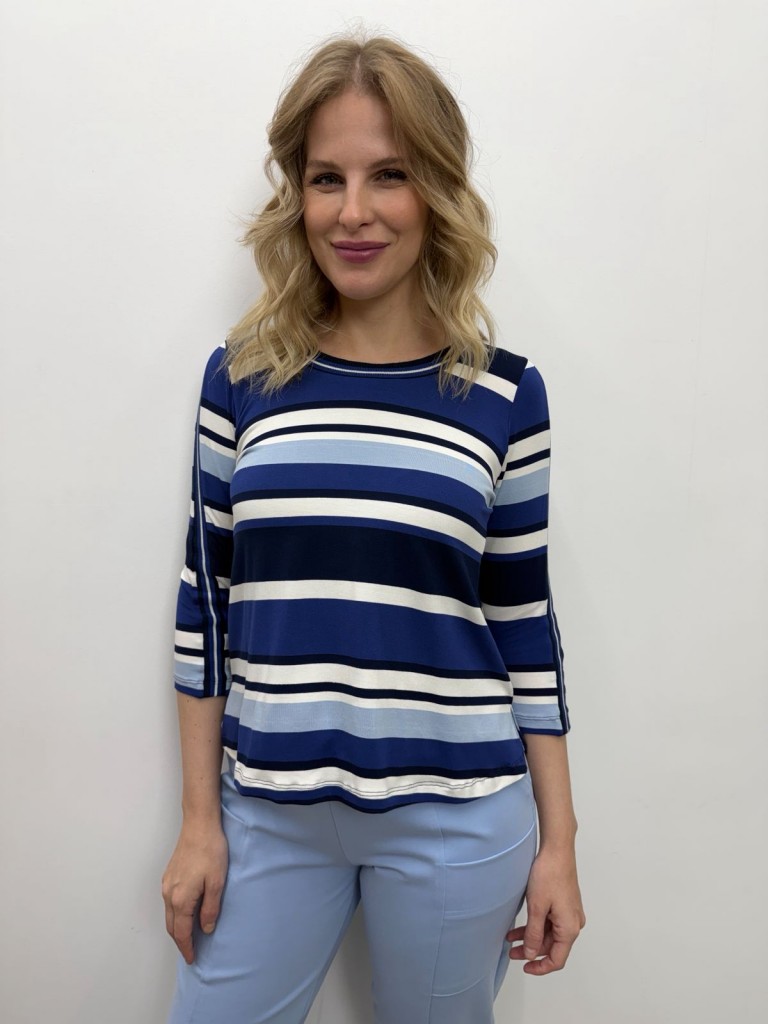 BLUSA ESTRELA LISTRADA