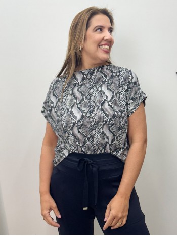 BLUSA fluity irani azul cobra