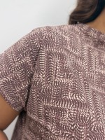 BLUSA fluity irani poázinho marrom