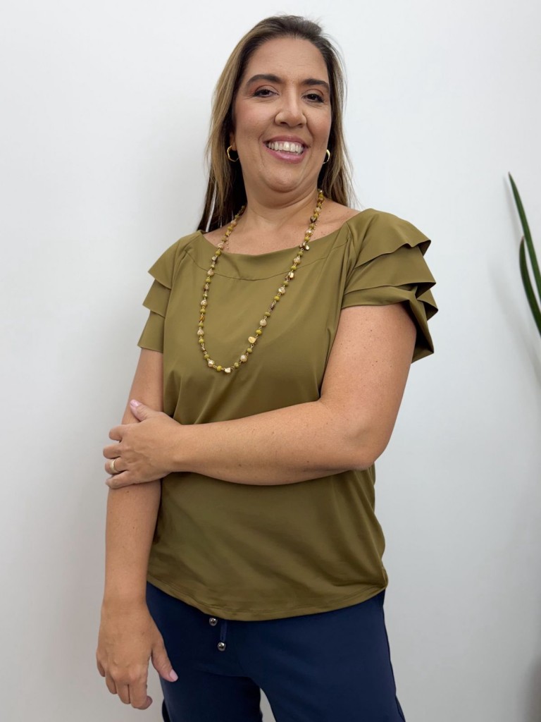 BLUSA fluity cris pistache