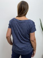 BLUSA fluity cris azul jeans