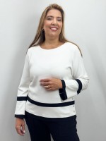BLUSA SILVANA OFF-WHITE