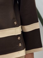 BLUSA SILVANA Marrom café