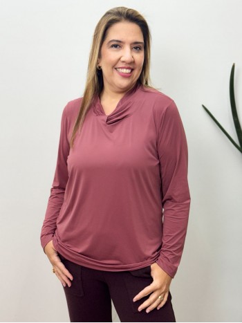 BLUSA luana fluity rosa antigo