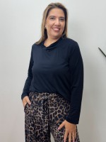 BLUSA luana fluity preta