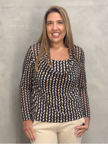 BLUSA thais EM TULE c/ fluity