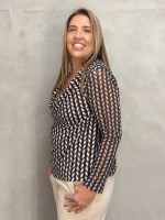 BLUSA thais EM TULE c/ fluity