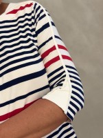 blusa listrada bela