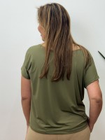 BLUSA fluity decote canoa verde