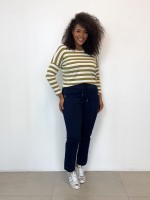 Calça JOGGER Malha jeans