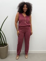 calça amanda suede MARSALA